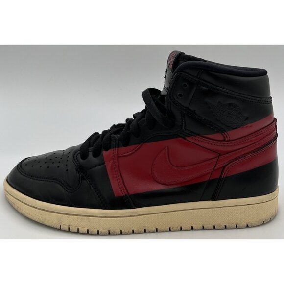 Size 8 - Jordan 1 Retro High OG Couture 2019 Men\'s Black Red Sneakers Shoes main image 5